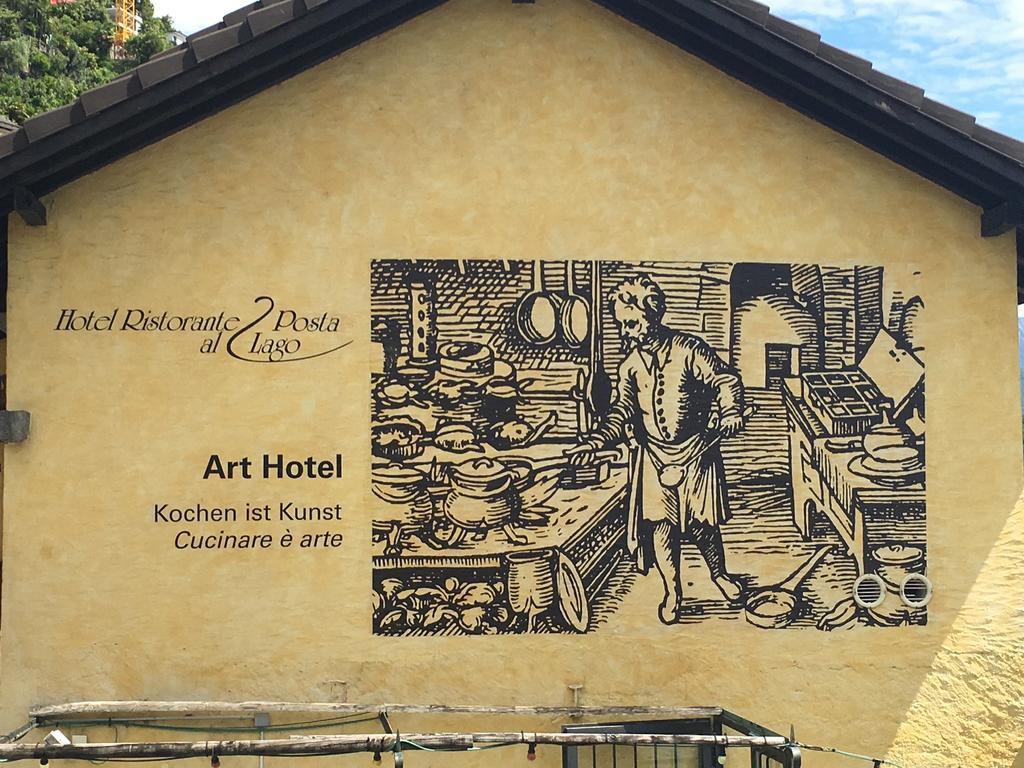 Art Hotel Ristorante Posta Al Lago Ронсо-сопра-Аскон Екстер'єр фото